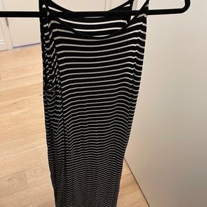 Striped maxi dress
